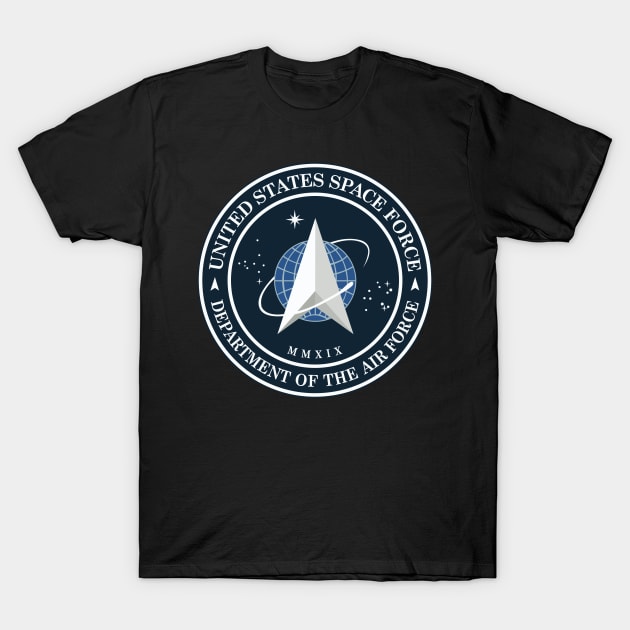 United States Space Force wo Txt T-Shirt by twix123844